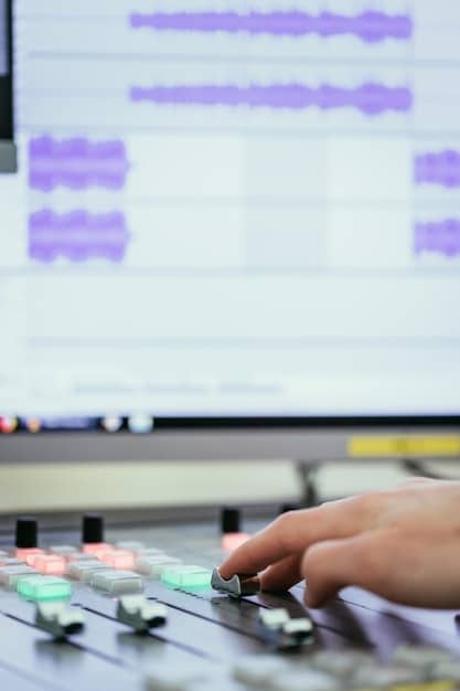A flowchart illustrating a streamlined podcast production workflow, highlighting steps such as planning, recording, editing, and promotion. Each step is optimized for efficiency.