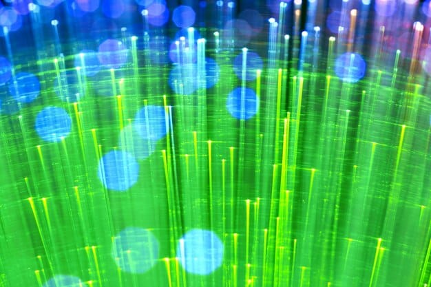 An abstract visual representation of data flow and financial transactions within a digital network, with interlocking nodes and glowing lines, symbolizing the backend complexity of managing podcast subscriptions.
