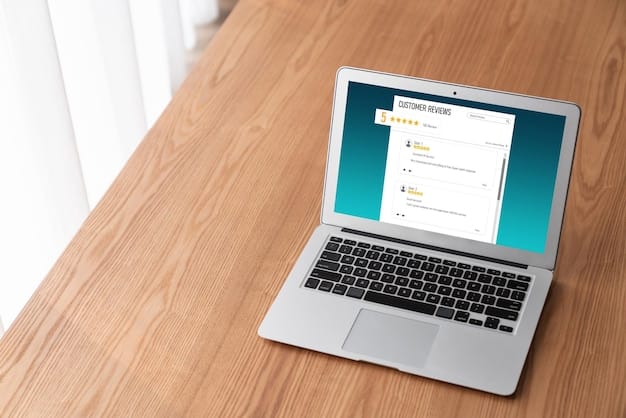 A close-up shot of a well-crafted and concise email pitch displayed on a laptop screen, highlighting key elements like a personalized subject line, a clear value proposition, and a strong call to action. The background is a modern office setting.
